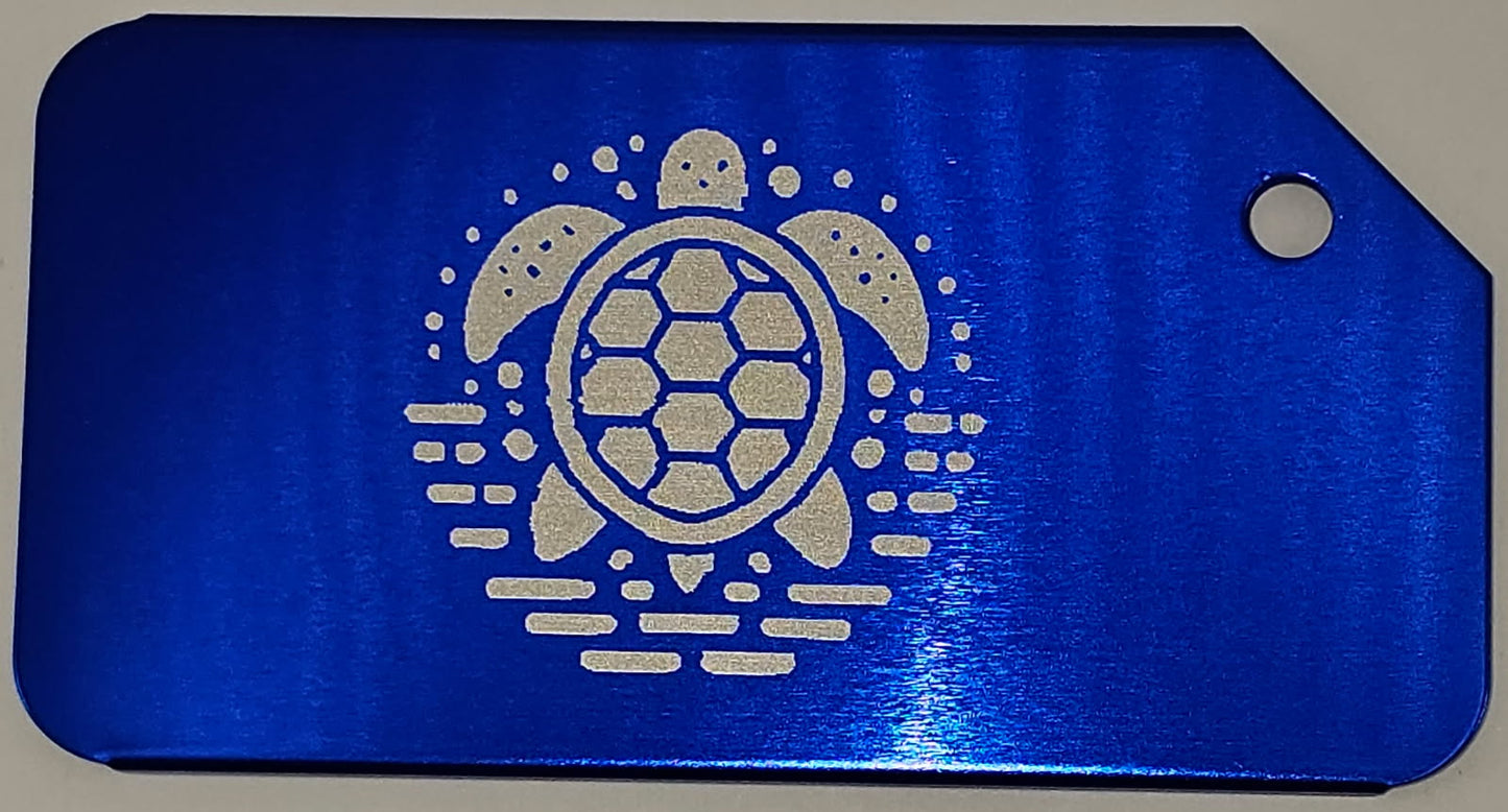 Blue Bag Tag / ID Tag