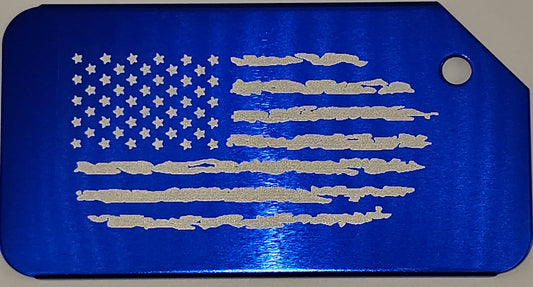 Blue Bag Tag / ID Tag